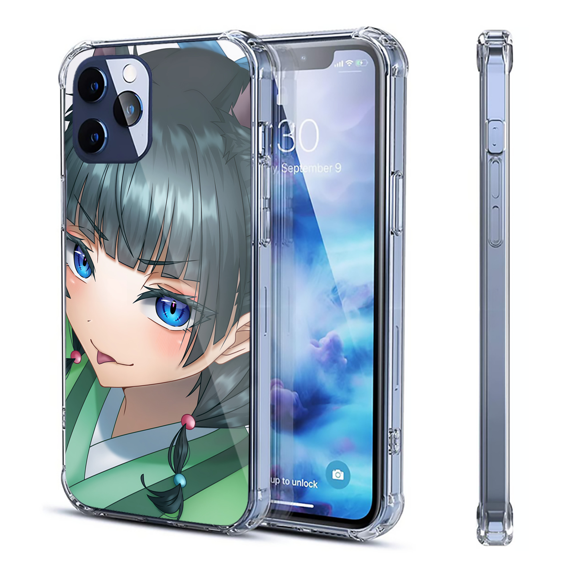（画像用） 薬屋のひとりごと The Apothecary Diaries 【iPhone 12シリーズ対応】透明スマホケース（クリアソフトケース）